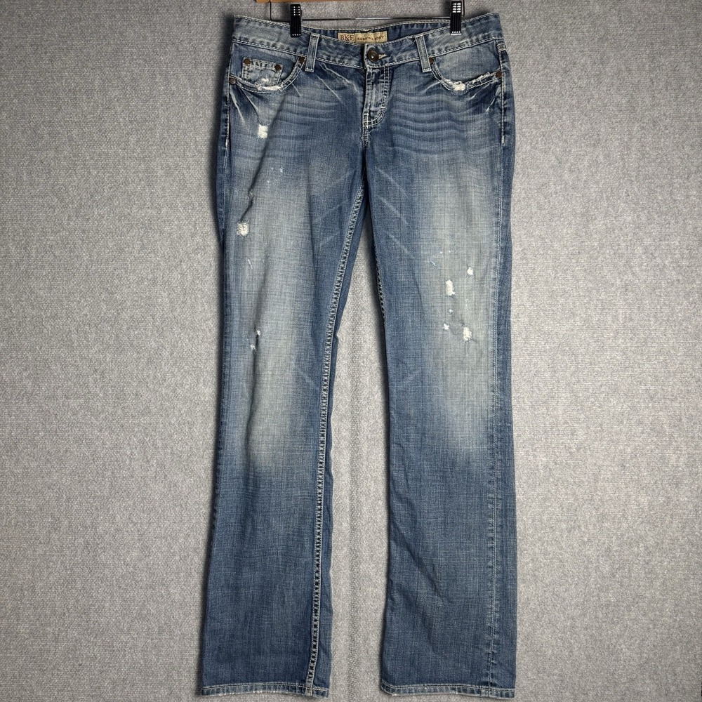 Buckle BKE Jeans Women's Size 28x33 (28L) Sabrina Slim Boot Low Rise Dark Wash